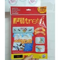 ราคา (พร้อมส่ง) 3M Filtrete ของแท้ แผ่นกรองอากาศ ดักจับฝุ่น PM 2.5 ทดสอบแล้วได้ผลจริง (2119870230)