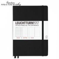 ราคา Leaden-AF Leuchtturm1917 Black Medium (A5) สมุดปกแข็งหน้าธรรมดา Ruled Or Dotted (46408566330)