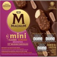 ราคา [8999999035655] Magnum Mini Brownie 216G. แม็กนั่ม มินิ บราวนี่ (แพ็คสินค้าเก็บความเย็น) (56060329755)