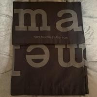 ราคา marimekko logo tote สีดำ ของแท้ พร้อมส่ง 100% recycled cotton (25616230803)
