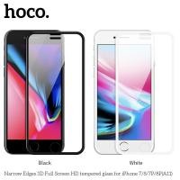 ราคา Hoco ฟิล์มกระจก iPhone 6,7,8,6 Plus,7 Plus,8 Plus ฟิล์มเต็มจอ 3D Hoco 9H Soft Curved Edge Tempered Gl (51504790710)