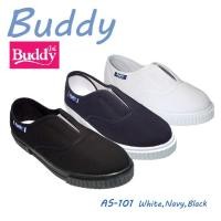 ราคา Buddy AS-101 รองเท้าผ้าใบสุภาพสตรีและสุภาพบุรุษ Basic Sport Style (4840639123)