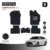 ราคา พรมปูพื้นรถยนต์เข้ารูปสำหรับ Toyota Yaris ATIV รุ่นHEV (ปี2025-2026) (43819423493)
