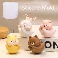 ราคา หมูน้อยน่ารักกระต่ายน้อยหมีน้อยลูกสุนัขอโรมาพลาสเตอร์แม่พิมพ์ ทําเอง อีพ็อกซี่เรซิ่นเทียนดินหัตถกรรมแม่พิมพ์ซิลิโคนตกแต่งบ้าน ซีเจ-ไทย-118 (41322359682)