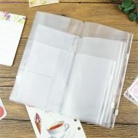 ราคา FUSIONFLASH Notebook Zipper Bag Passport School Supplies Card Holder Storage Stationery Pocket สําหรับ Midori Travelers PVC Zipper Bag (40881126670)