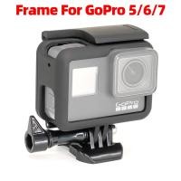 ราคา เคสป้องกันกรอบสำหรับ GoPro Hero 5, 6, 7 Black / 7 Silver Frame Case อุปกรณ์เสริมกล้องแอคชั่น Go Pro OEM (21278804340)