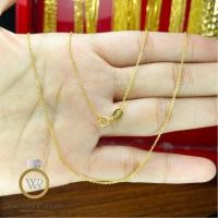 ราคา สร้อยอิตาลี 9K ลายโซ่โอ เล็ก (11461937355)