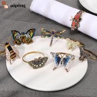 ราคา AIPING แหวนผ้าเช็ดปาก Kitchen & Bar รูปสัตว์สร้างสรรค์ผีเสื้อแฮมเบอร์เกอร์ DIY Craft อุปกรณ์จัดงานแต่งงาน (58157757649)