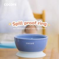 ราคา COCONI SUCTION Bowl WITH LID / ANTI-SPILL BABY BOWL 400ML / WEANING BOWL SET ฟรี 2 ชิ้น SPOONS / BABY EATING SUPPLEIES MPS TRAVELING ฟรี 2 ชิ้น (46504966122)