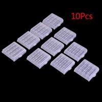 ราคา (friend) 10x Plastic Case Holder Storage Box Cover for Chargeable AA AAA Battery (TH) (43980668541)