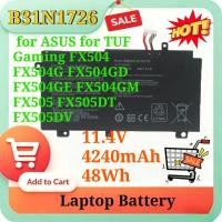 ราคา B31N1726 11.4V 4240mAh 48Wh แบตเตอรี่แล็ปท็อปสําหรับ ASUS สําหรับ TUF Gaming FX504 FX504G FX504GD FX504GE FX504GM FX505DT FX505DV (51110632781)