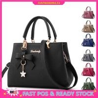 ราคา JUSTKIDDIN Premium Danbaoly Ribbon Handbag Shoulder Tote Beg Bags Purse (18489126164)