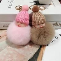 ราคา พวงกุญแจฟรุ้งฟริ้งตุ๊กตาเด็กหลับ พวงกุญแจของขวัญ (8348065647)