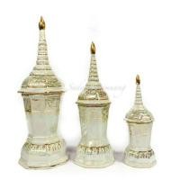 ราคา โกศลายไทย มุกทอง ทรงเหลี่ยม&กลม (2719593741)