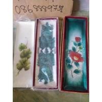 ราคา Cloisonne ware ถาดใส่ปากกาขนาด23x7cm มี3ใบสินค้ามือสองจากตู้ญี่ปุ่น (22769807262)