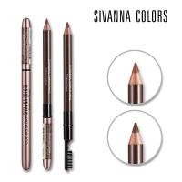 ราคา ดินสอเขียนคิ้วซิวานน่า Sivanna eyebrow pencil (310169502)