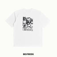 ราคา BE;FREEK เสื้อยืดสกรีนลาย BE RELAXED ทรงใหม่ สีขาว BE RELAXED WHITE REGULAR T-SHIRT (57806301794)