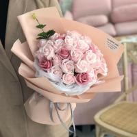 ราคา ช่อดอกกุหลาบสำหรับของขวัญวันเกิดแม่แฟน สบู่ดอกคาร์เนชั่น ดอกไม้สบู่ของขวัญวันวาเลนไทน์ (27055541742)
