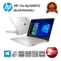ราคา [โค้ด CLJWM6 ลด 5%*] HP 15s-fq1000TU (8LA62PA#AKL) i3-1005G1/4GB/256GB SSD/15.6/Win10 (Silver) (7234715062)