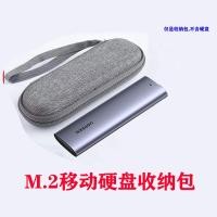 ราคา Solid State Mobile Hard Disk Storage Box M.2 Mobile Hard Disk MVME/NGFF Shock-proof Digital Fleece Lining Storage Bag (42181070857)