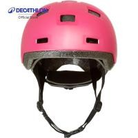 ราคา Decathlon Kids' Scooter Helmet หมวกกันน็อคเด็กใส่เล่นอินไลน์สเก็ต สเก็ตบอร์ด สกู๊ตเตอร์รุ่น B100 - Pink (51306037715)