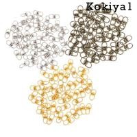 ราคา [Kokiya1] SiaBiced 50 ชิ้นหมุนพวงกุญแจตัวเชื่อมต่อห่วงคู่ตะขอ DIY ปลอกคอสุนัขพวงกุญแจหัตถกรรม (51861320305)
