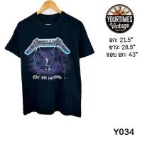 ราคา เสื้อยืดมือสอง เสื้อคัดเกรด เสื้อวง Metallica (26140443468)