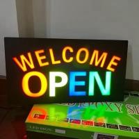 ราคา ป้ายไฟวิ่ง ป้ายไฟตัวอักษร ป้ายไฟร้าน ป้ายไฟled ป้ายไฟopen ป้ายไฟwelcome open (56761703437)