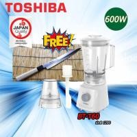 ราคา TOSHIBA เครื่องปั่นอเนกประสงค์ รุ่น BL-T60 (600วัตต์/1.5ลิตร) FREE มีดแล่ปลาญี่ปุ่น (6083993912)