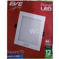 ราคา Eve ดาวไลท์แอลอีดี ฝั่งฝ้า 12W 6นิ้ว ทรงเหลี่ยม LED Panal ดาวไลท์สี่เหลี่ยม แสงขาวหรือแสงส้ม (25719479935)