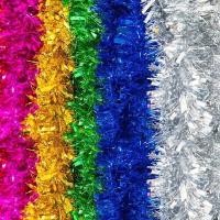 ราคา สายรุ้งปีใหม่ พู่ประดับ คริสต์มาสสีเขียว สายรุ้งคริสต์มาส Garland เครื่องประดับต้นคริสต์มาส10 บทความ (45104478584)