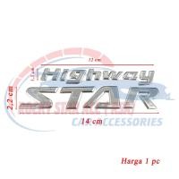 ราคา สัญลักษณ์ท้ายรถ Nissan ที่บอกว่า HIGHWAY STAR HWS Livina HWS Serena (25601261125)