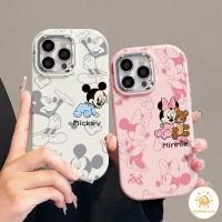 ราคา เคสมือถือลายการ์ตูนดิสนีย์ หนูมีน กรอบชุบไฟฟ้า เคสโทรศัพท์ไอโฟน11 For iPhone12 13 14 15Pro MAX X XS XR XS 8 Plus SE2020 (24920144630)