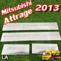 ราคา ชายบันได แอททราจ Mitsubishi Attrage 2013 กันรอยบันไดสแตนเลส (LA) (24030521954)