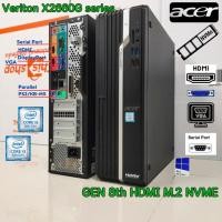 ราคา Acer Veriton X2660G Intel Core i7 i5 i3 Gen 8th M.2 DDR4 HDMI คอมพิวเตอร์พร้อมใช้ สินค้าพร้อมส่ง (28323505832)