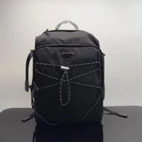 ราคา Prada Messenger Bag Mens Style Collection Small Amount Pure, Exclusive Control, Big-Name Materials Luxury,ประณีต Workmanship Popular Backpack Large-ความจุอิตาเลี่ยนร่มชูชีพกันน้ําขนาดใหญ่ Four Seasons