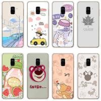 ราคา Samsung Galaxy A8 plus 2018 A6 2018 plus ซิลิโคนนุ่ม TPU เคสโทรศัพท์ (12490123265)