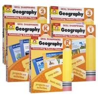 ราคา Evan-Moor Skill Sharpeners Geography PreK/Grade K/Grade 1/Grade 2/Grade3 In Stock (13725549223)