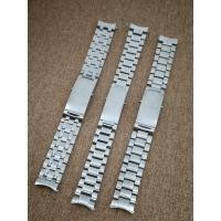 ราคา Silver Three-Bead Five-Bead Nine-Bead Stainless Steel Band Watch Strap Substitute Omega Omega New Seahorse 300 Original Style Golden Rose (51358465307)