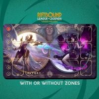 ราคา League of League of League of League of Legends Double League Theme Card Pad พร้อมฉากกั้น TCG Card Game Table Pad 2 แผ่นรองเมาส์สําหรับเล่นเกม (42030870542)