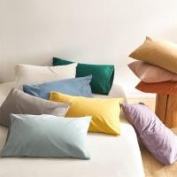 ราคา สีทึบข้นขัดปลอกหมอนผ้าฝ้าย100%ซูเปอร์นุ่มปลอกหมอนหนาแน่นทอผ้าซองจดหมายธรรมดาผ้าฝ้ายแท้หมอนปก (26460327852)