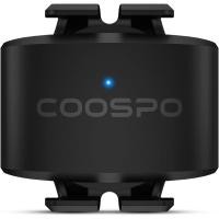 ราคา COOSPO Bike Speed/Cadence Sensor BK9 สําหรับขี่จักรยานในร่ม/กลางแจ้ง, Bluetooth 5.0 ANT+ Wireless Cycling RPM Cadence Sensor,เข้ากันได้กับคอมพิวเตอร์ปั่นจักรยาน/Rouvy/Peloton/Wahoo APP (50411473945)
