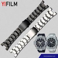 ราคา สายนาฬิกาข้อมือสแตนเลสสําหรับ Casio G - Shock Gst - W300 Gst - 400 G G Gst - B100 Gst - 210 S100D / (27462027281)