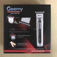ราคา GEEMYแบตเตอเลี่ยนตัดผม ปัตตาเลี่ยนไร้สาย Gemei GM-6140 หวีรอง3เบอร์ (5531749384)