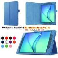 ราคา Case for Huawei MediaPad M5 / M5 lite /M5 10 Pro / T5 Leather Case for 10.8 10.1 8.4 8.0 Flip Stand Funda Coque (26304630036)