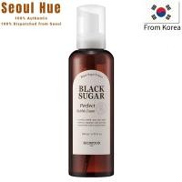 ราคา SkinFood Black Sugar Perfect Bubble Foam 200ml Gentle Exfoliating Cleanser เพื่อผิวเปล่งประกายเรียบเนียน สารสกัดจากธรรมชาติ (47911934134)