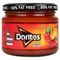 ราคา โดริโทสซอสซัลซ่าเผ็ด 300กรัม Doritos Salsa Sauce Hot 300g. [หมายเลขบาร์โค้ด 9310015224096 ] (53802908311)