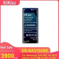 ราคา KiKiss แบตเตอรี่โทรศัพท์มือถือสําหรับ Samsung GALAXY A3 2016 Edition A310 SM A310F A3100 ,EB-BA310ABE 3900mAh แบตเตอรี่ (50562153741)