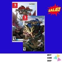 ราคา Monster hunter rise Nintendo Switch / Monster hunter rise sunbreak มือ1 / มือ2 (23659496704)