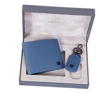ราคา Guy Laroche Set กระเป๋าสตางค์หนังอัดลายลูกฟูก+หนังวัวเรียบ และพวงกุญแจสีน้ำเงิน รุ่น MGG0331KS6NVX (26544428636)